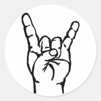 Metallaufkleber Runder Aufkleber