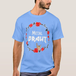 Metallbrille für Hen Party Heavy Metal Girl T-Shirt
