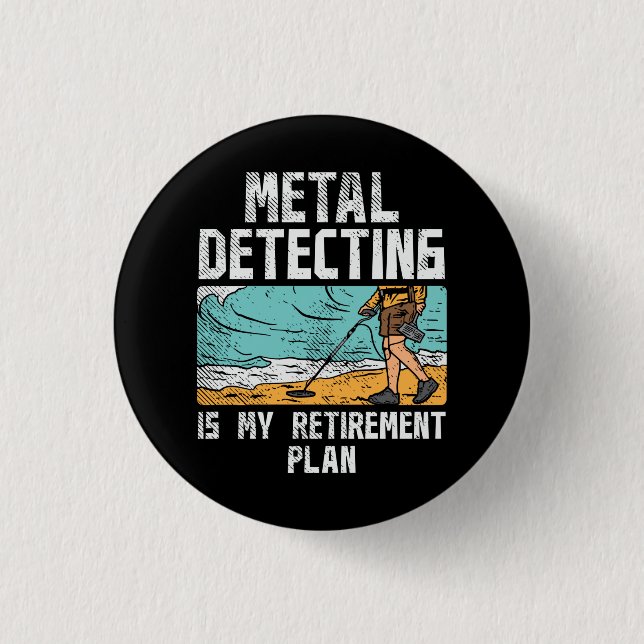 Metalldetektion Button (Vorderseite)