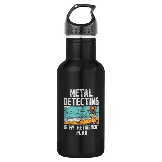 Metalldetektion Edelstahlflasche (Vorderseite)