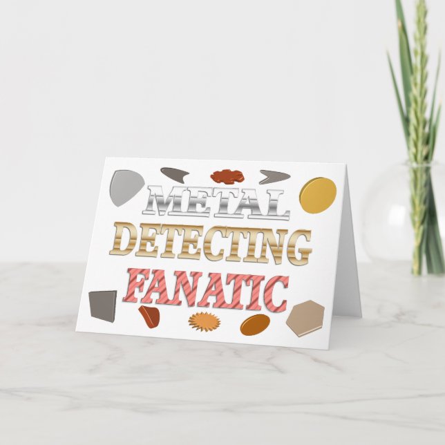 Metalldetektion Fanatic Karte (Vorderseite)