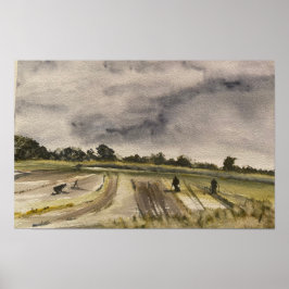 Metalldetektion in den Feldern 2 Poster