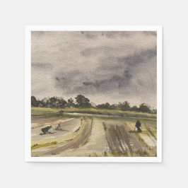 Metalldetektion in den Feldern 2 Serviette