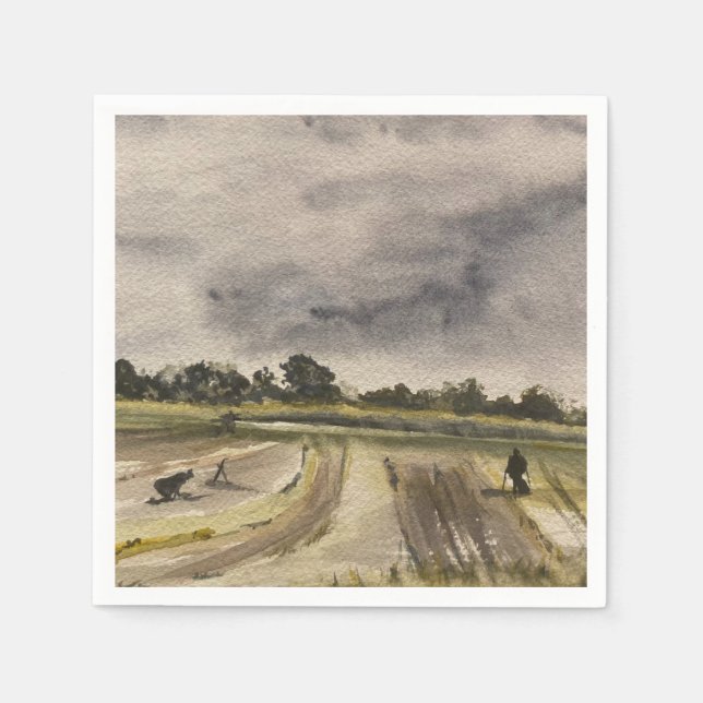 Metalldetektion in den Feldern 2 Serviette (Vorderseite)