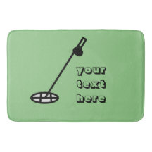 Metalldetektion in minimalem Grün