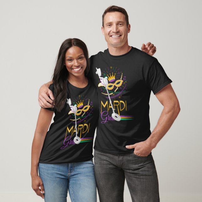Metalldetektion, Mardi Gras Fun T - Shirt (Unisex)