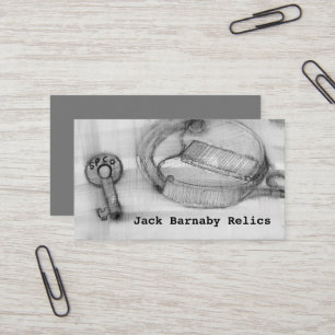 Metalldetektion Schleuse-Relikte Visitenkarte