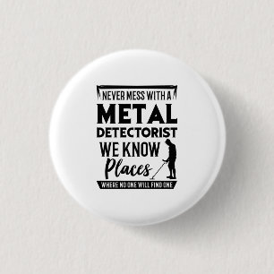 Metalldetektor Button