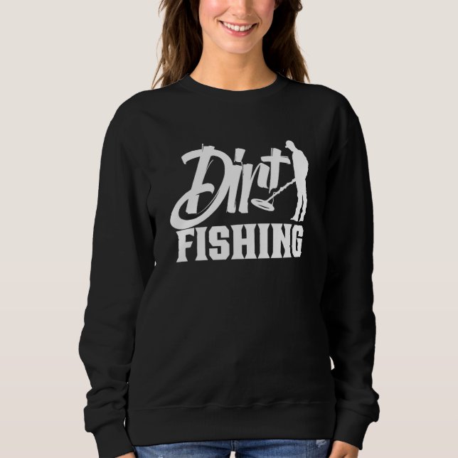 Metalldetektor, der Hobby-Detektor Sweatshirt (Vorderseite)