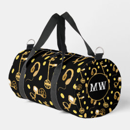 Metalldetektor Gemustert Monogramm Duffle Bag