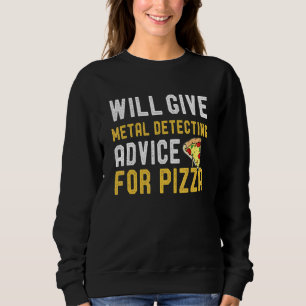 Metalldetektor gibt Hinweise zur Metalldetektion Sweatshirt