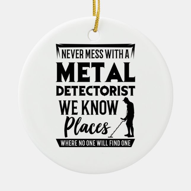 Metalldetektor Keramik Ornament (Vorne)