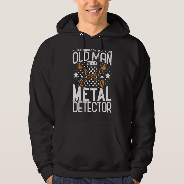 Metalldetektor nie unterschätzen hoodie (Vorderseite)