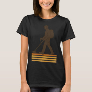 Metalldetektor-Schatzjäger-Abenteuer T-Shirt