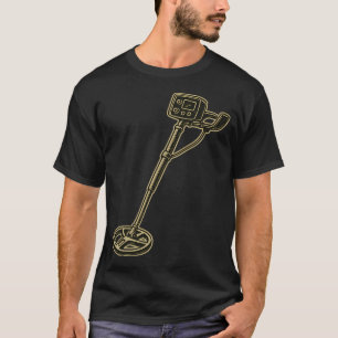 Metalldetektor-Schatzsuche-Abenteuer T-Shirt