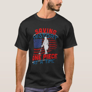 Metalldetektor-Schatzsuche Detectorist Dir T-Shirt