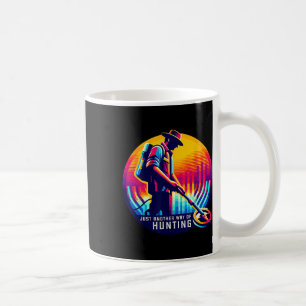 Metalldetektor-Schatzsuche Dreckangeln Hob Kaffeetasse