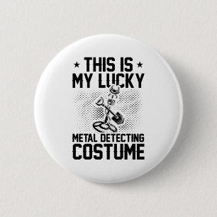 Metalldetektor Schatzsuche Gold Geschenke Button