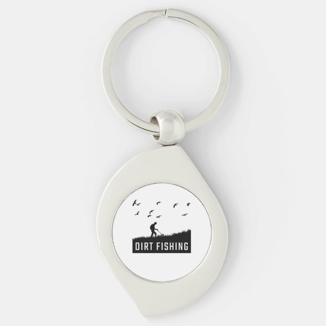 Metalldetektor Schlüsselanhänger (Vorderseite)