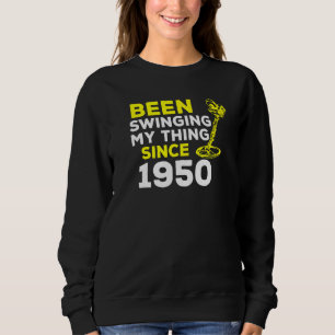 Metalldetektor seit 1950 im Einsatz Humor Sweatshirt