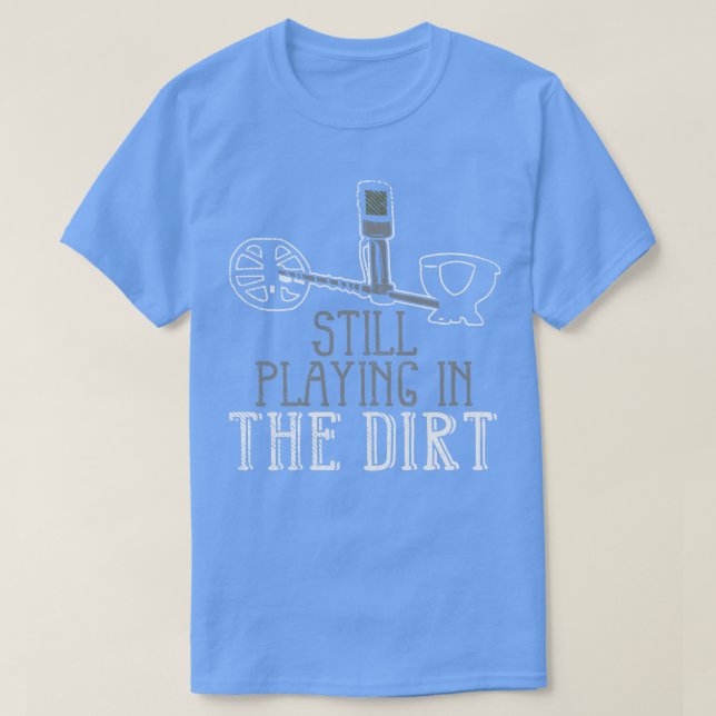 Metalldetektor T-Shirt (Design vorne)