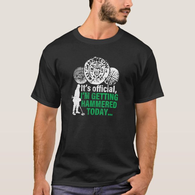 Metalldetektor T-Shirt (Vorderseite)