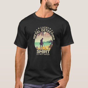 Metalldetektor Vintag für Männer Metalldetektor T-Shirt
