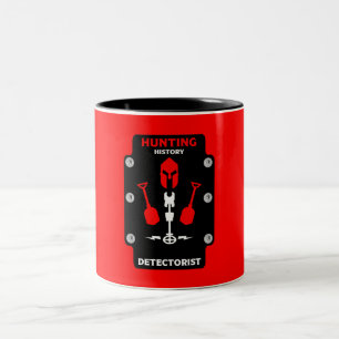 Metalldetektor Zweifarbige Tasse