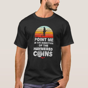 Metalldetektoren haben Münzmetall-Detektoren gefil T-Shirt
