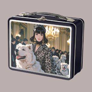 Metalldose/Kosmetikbox Metall Brotdose