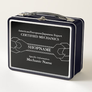 Metalldose/Werkzeugkasten Metall Brotdose