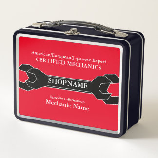 Metalldose/Werkzeugkasten Metall Brotdose