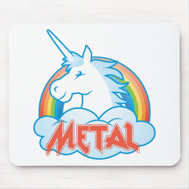 MetallEinhorn Mousepad (Vorne)