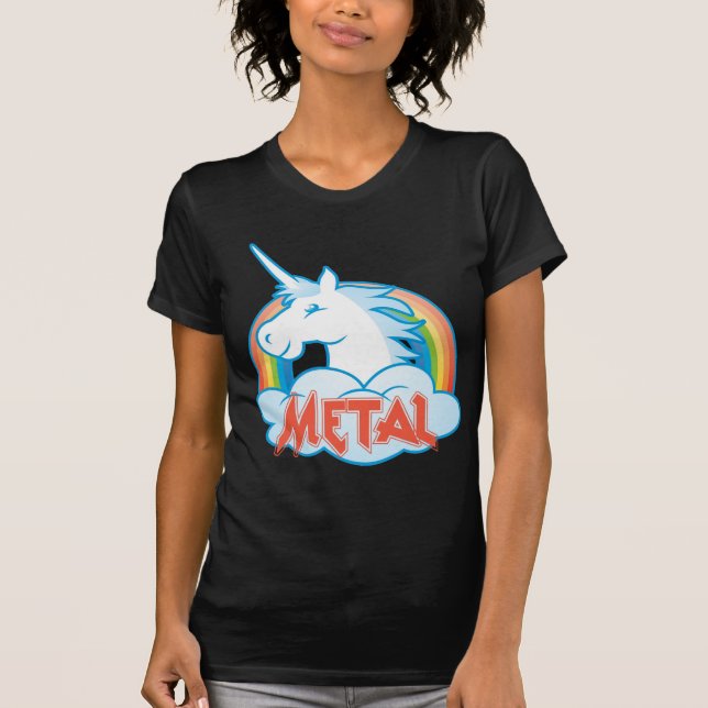 MetallEinhorn T-Shirt (Vorderseite)