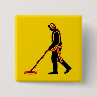 Metallentdeckung Button