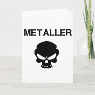 Metaller Karte