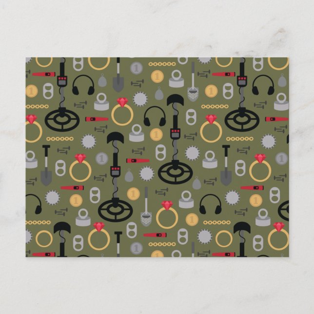 Metallerkennung Postkarte (Vorderseite)