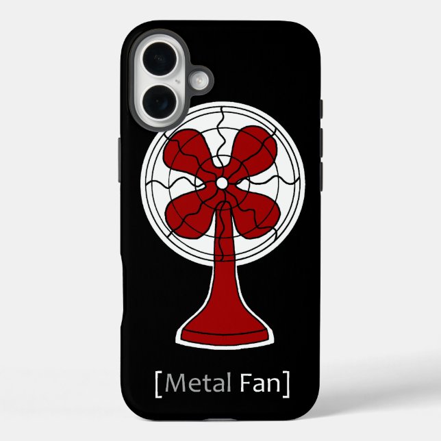 Metallfan Case-Mate iPhone Hülle (Rückseite)