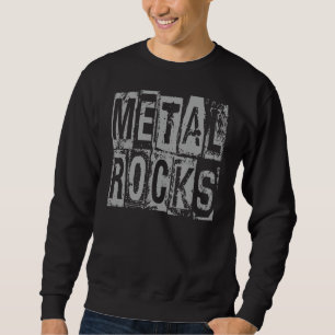 Metallfelsen Sweatshirt