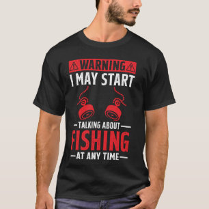 Metallfischwarnung Kann Über Magnetfischen Spreche T-Shirt