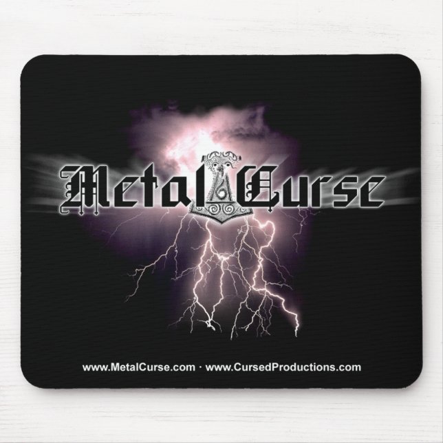 Metallfluch-Logo mousepad (Vorne)