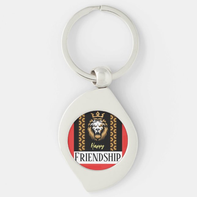Metallgeschenk Schlüsselanhänger Geburtstagsgesche (Vorderseite)