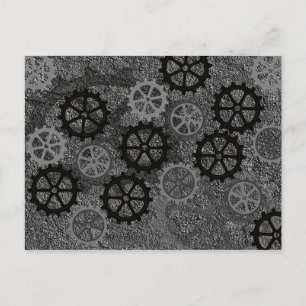 Metallgetriebe Postkarte