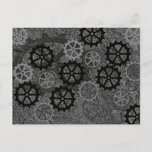 Metallgetriebe Postkarte (Vorderseite)