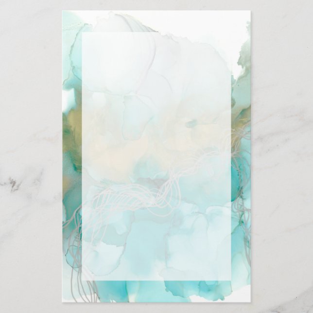 Metallgewebe Briefpapier (Vorderseite)