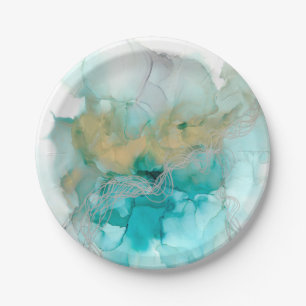 Metallgewebe Pappteller