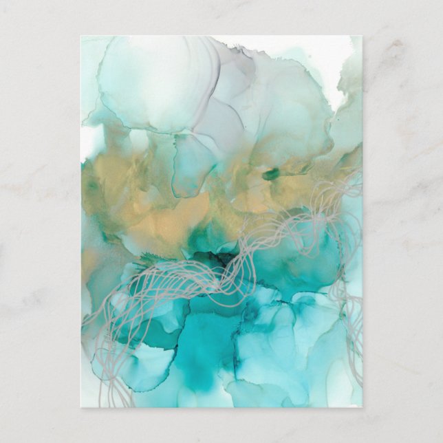 Metallgewebe Postkarte (Vorderseite)