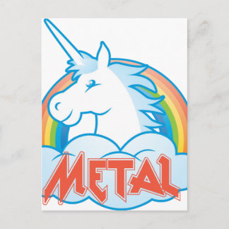metallhaltig postkarte