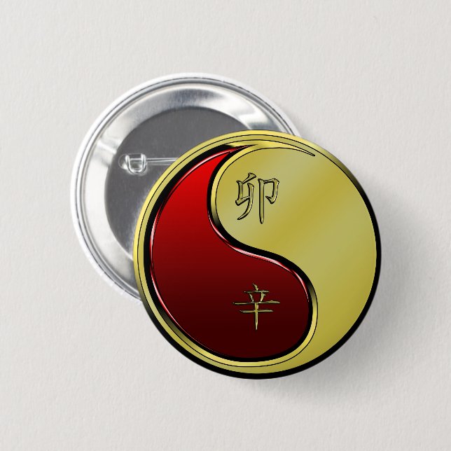 Metallhase Button (Vorne & Hinten)