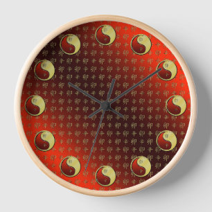 Metallhase Uhr